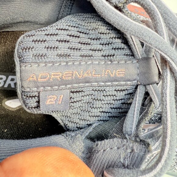 Brooks Adrenaline 21 Mens Running Shoes Grey Size 10 - Picture 5 of 8